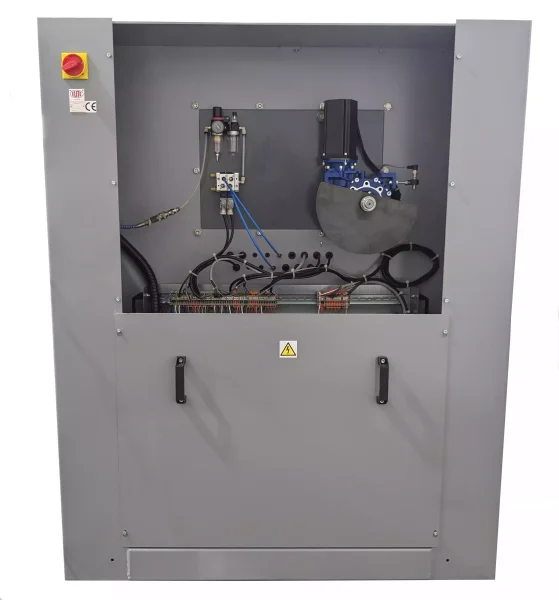 Fácil acesso à parte mecânica da máquina