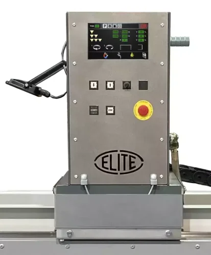 Painel de controlo rápido e fácil de utilizar com visor a cores modelo ELITE CU