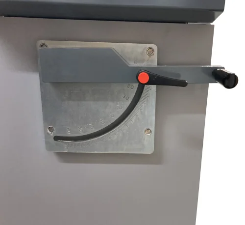 Placa de nivelamento de lâminas fácil e rápida de ajustar no modelo ELITE CU